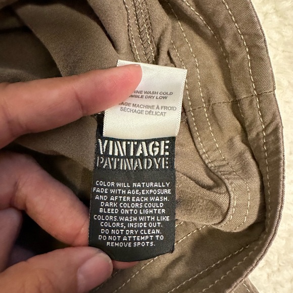 Kuhl Shorts Womens 12 Cargo Olive Green Vintage Patinadye Hiking Outdoor Casual - Picture 6 of 9